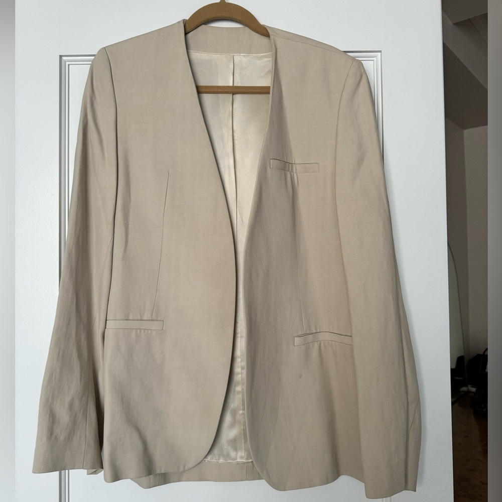 Toteme Collarless Blazer